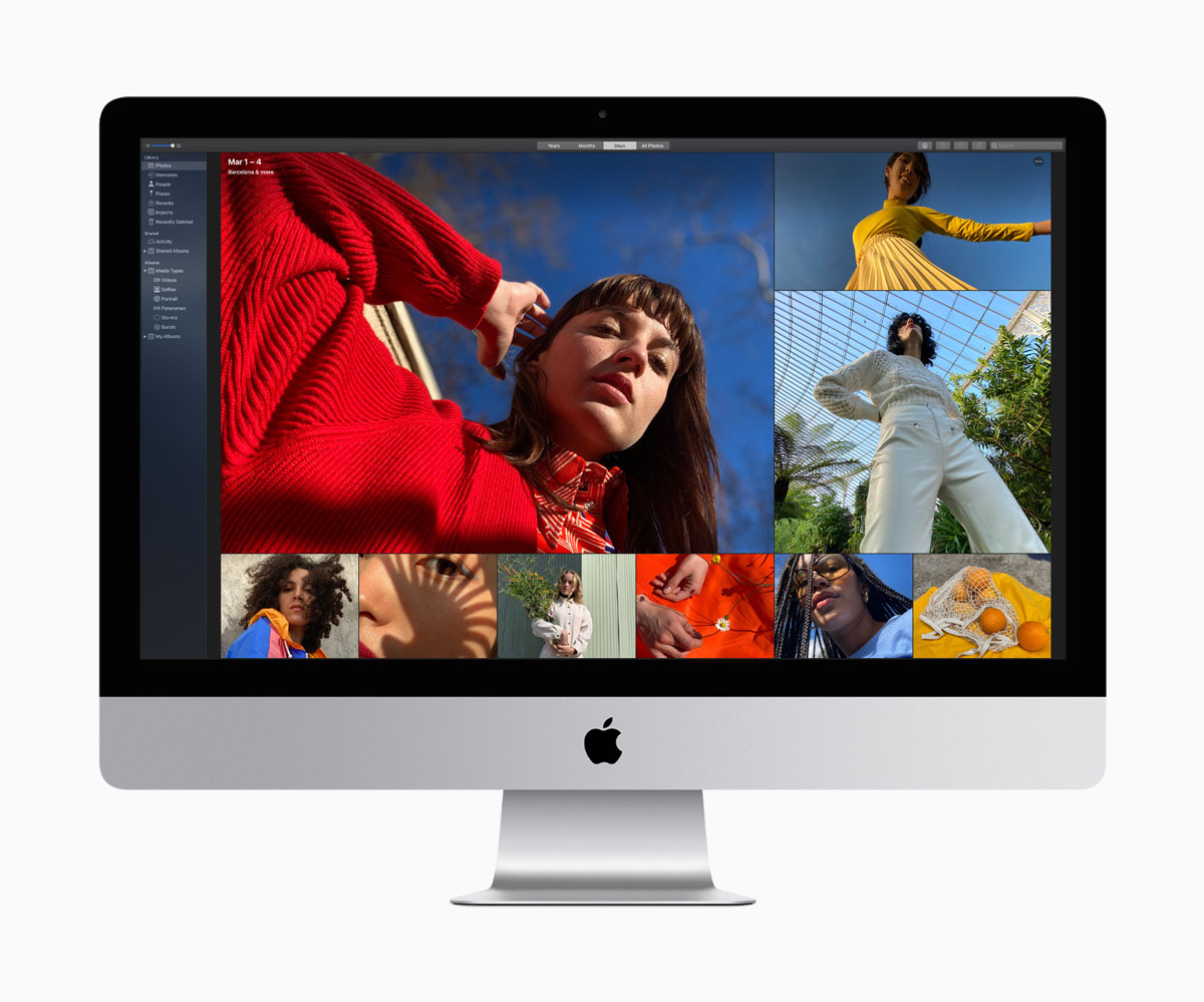 La pantalla de la nueva iMac ofrece resolución 5K