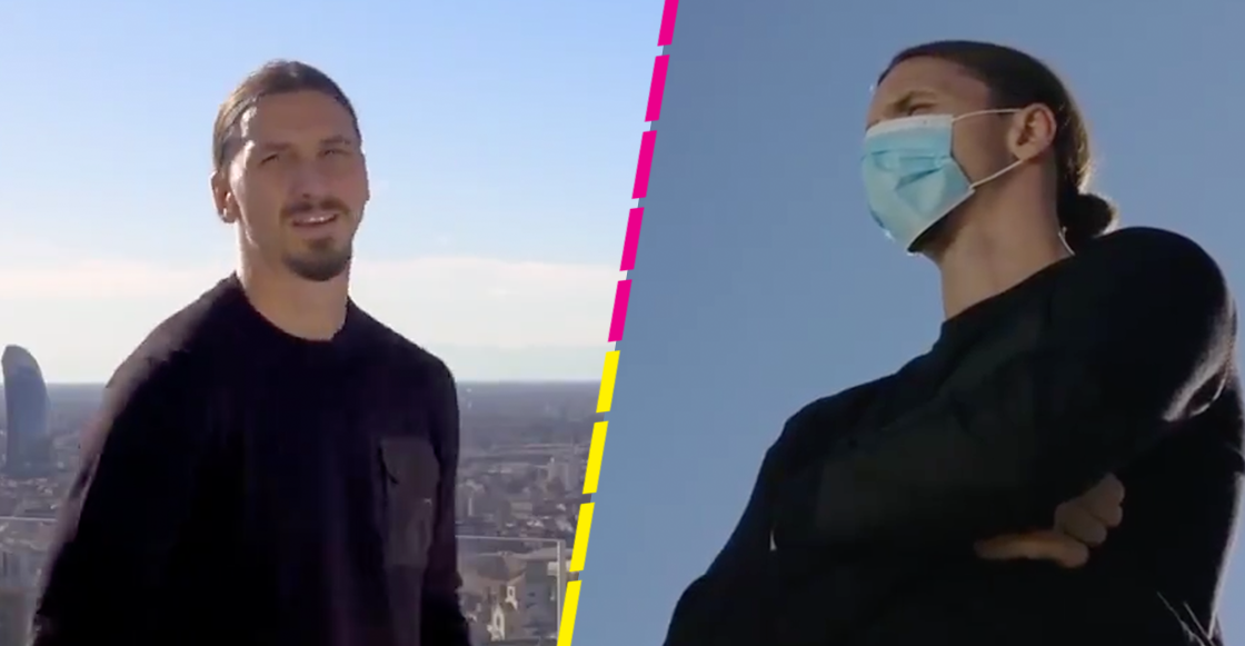 "Yo gané pero tú no eres Zlatan": El mensaje de Ibrahimovic para hacer conciencia sobre el coronavirus