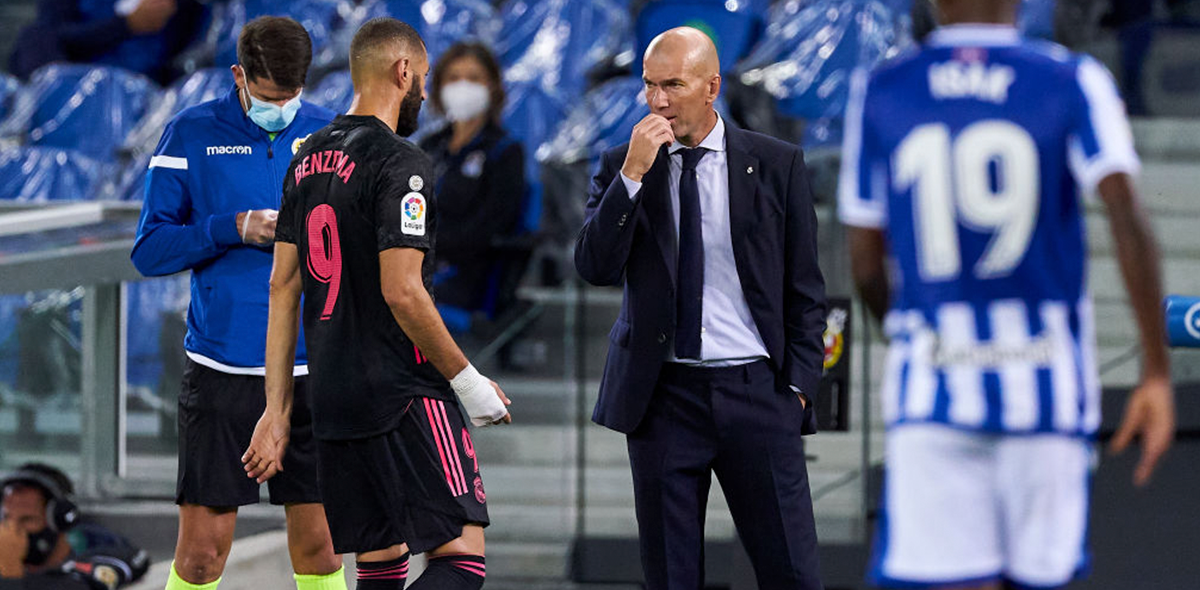 "Está aclarado": Zidane apagó el fuego entre Benzema y Vinícius