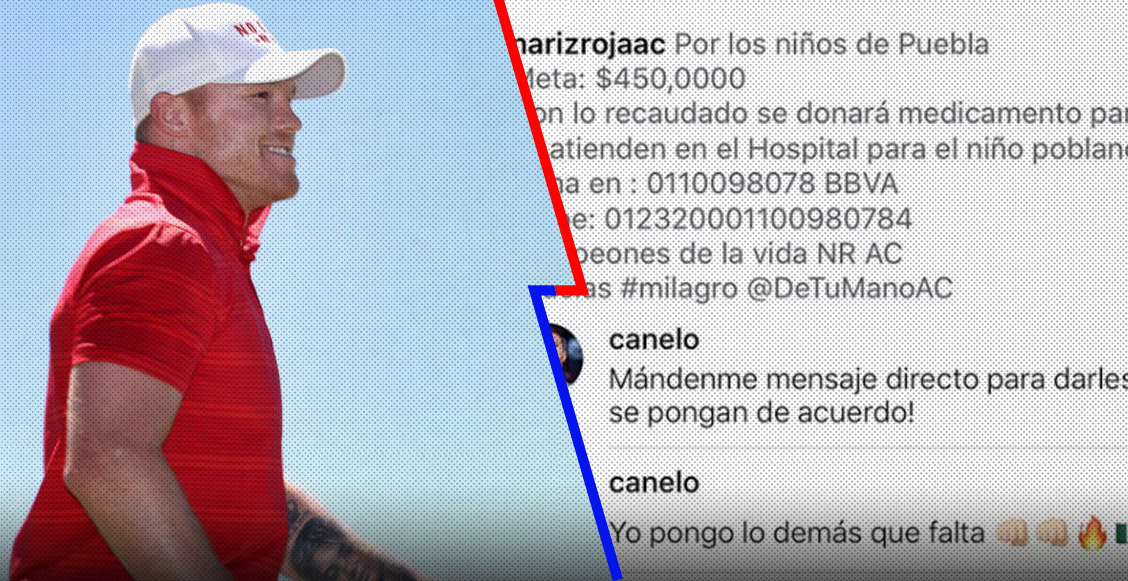 Gesto de campeón: 'Canelo' Álvarez vuelve a apoyar a los niños con cáncer con importante donativo