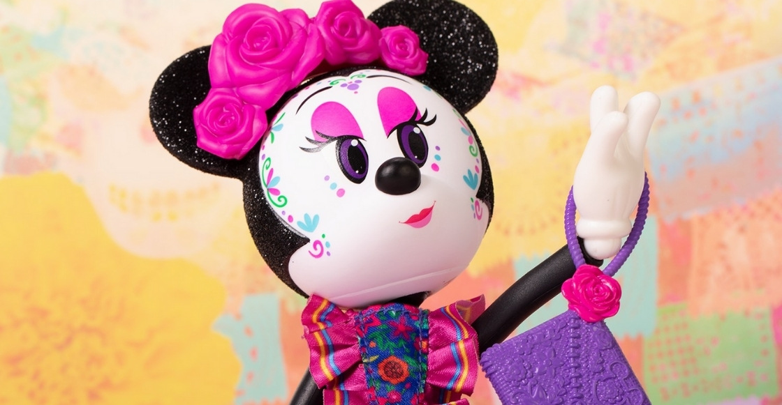 ¡Disney le entra al Día de Muertos con una figura de Minnie Mouse catrina!