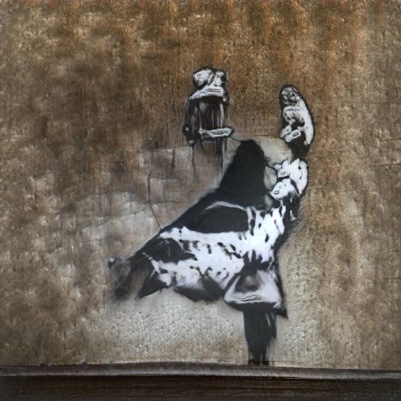 Ganksy: La inteligencia artificial que piratea las obras de Banksy
