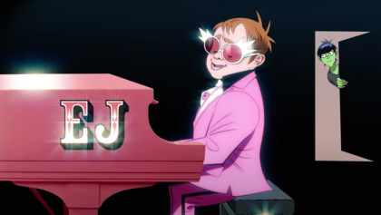 ¡Es bellísima! Gorillaz estrena "The Pink Phantom" junto a Elton John y 6LACK