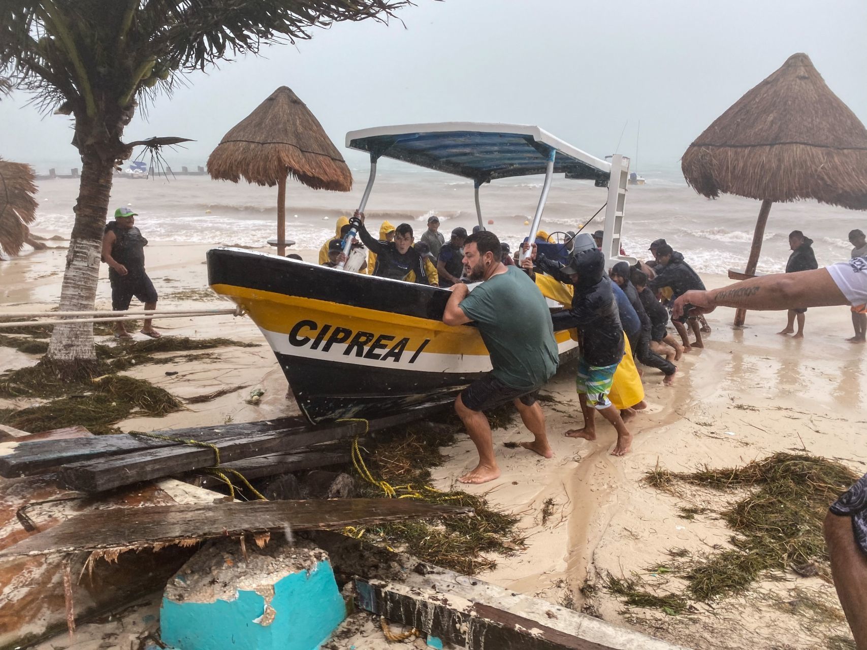 Los daños que ocasionó ‘Gamma’ tras su paso por México