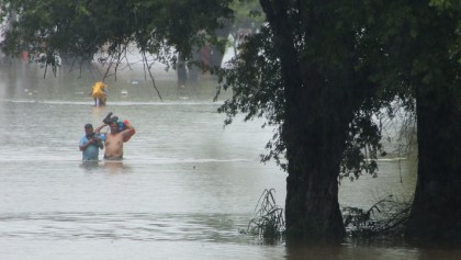 En imágenes: Las inundaciones en Tabasco tras las lluvias por el frente frío No. 9