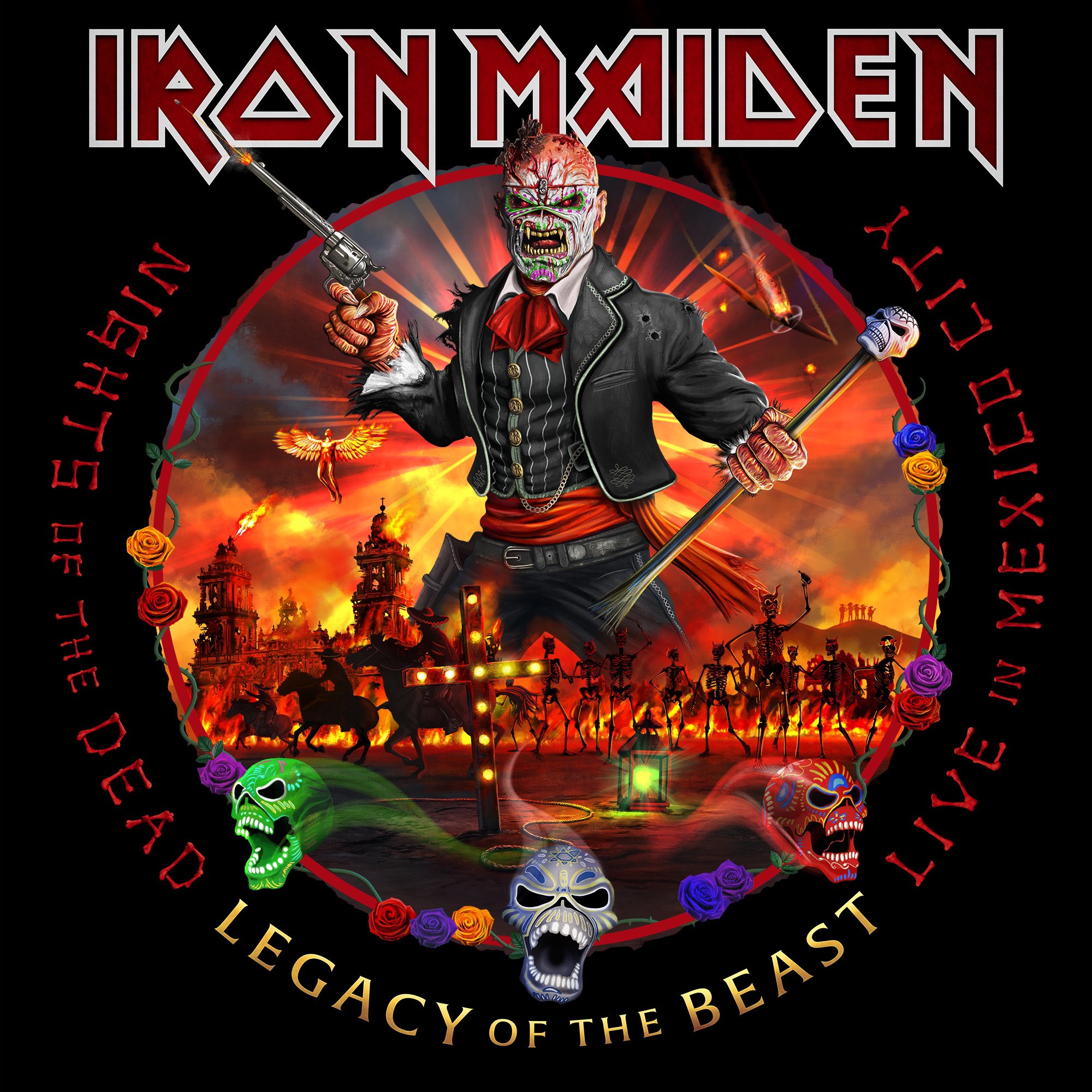 Paren todo: ¡Iron Maiden lanzará un álbum de sus conciertos en México! 