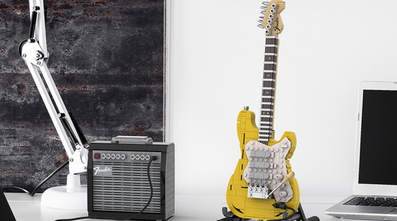 LEGO lanzará un set de la Fender Stratocaster para sacar tu lado más rockero
