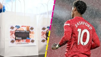 El Manchester United se unirá a Marcus Rashford para entregar comida a los niños en Reino Unido