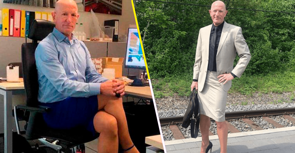 Mark Bryan: El hombre que busca romper estereotipos usando falda y tacones