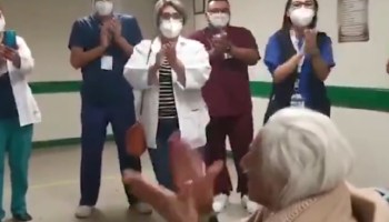 Mujer de 103 años vence al coronavirus y es dada de alta del IMSS en Jalisco