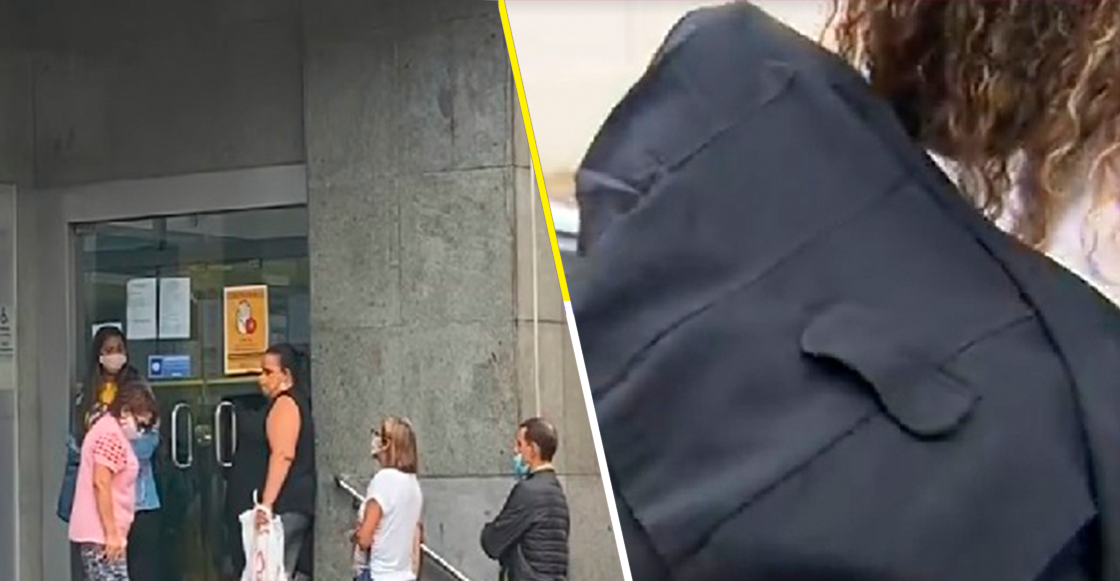 ¡WTF! Mujer lleva a su esposo sin vida a un banco para cobrar su pensión