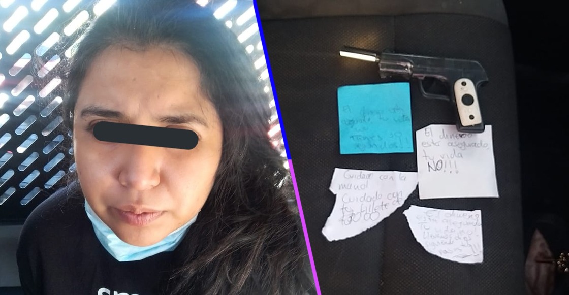 Mujer intentó robar un banco en CDMX con una pistola de juguete
