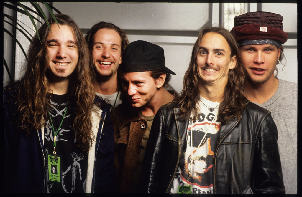 ¡Qué tiempos! Así han cambiado los miembros de Pearl Jam con los años