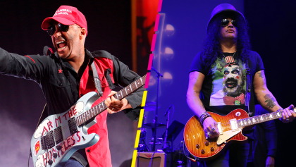 Puro héroe de la guitarra: ¡Tom Morello lanza un nuevo EP con Slash como invitado especial!