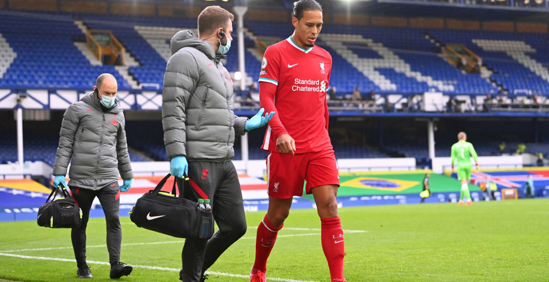 Liverpool confirmó que Van Dijk será operado tras sufrir daño en el ligamento cruzado