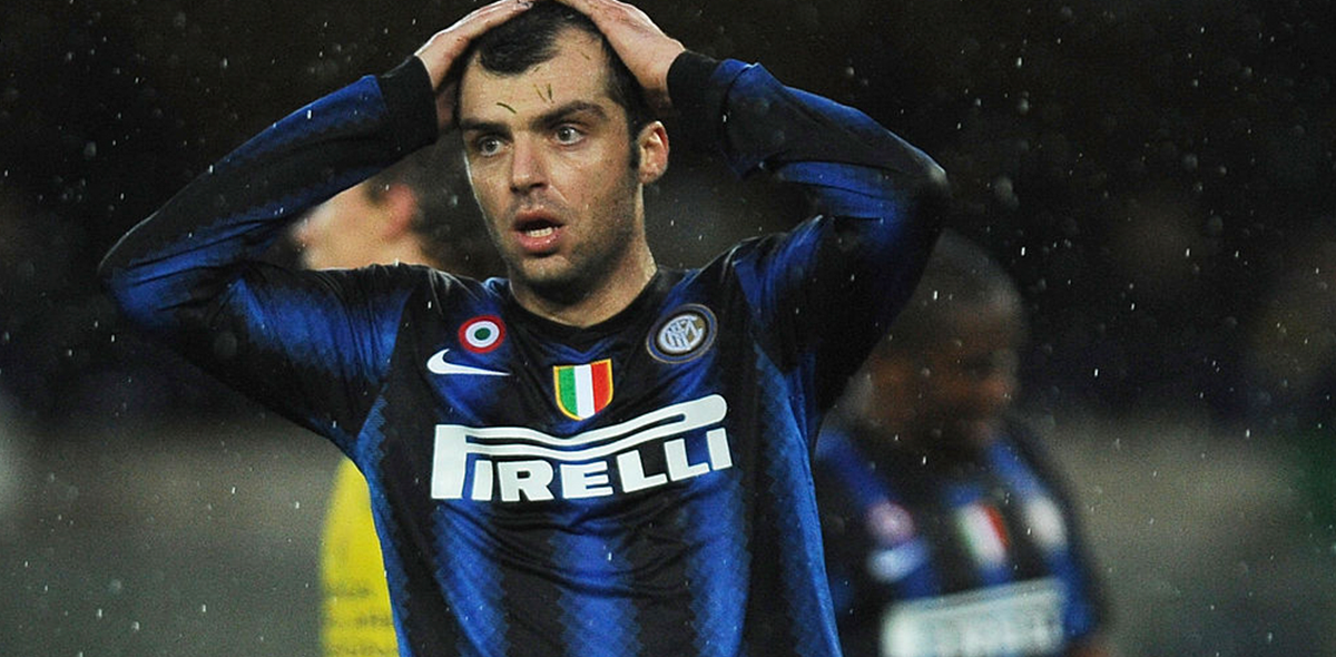 El paso del goleador en el Inter de Milan