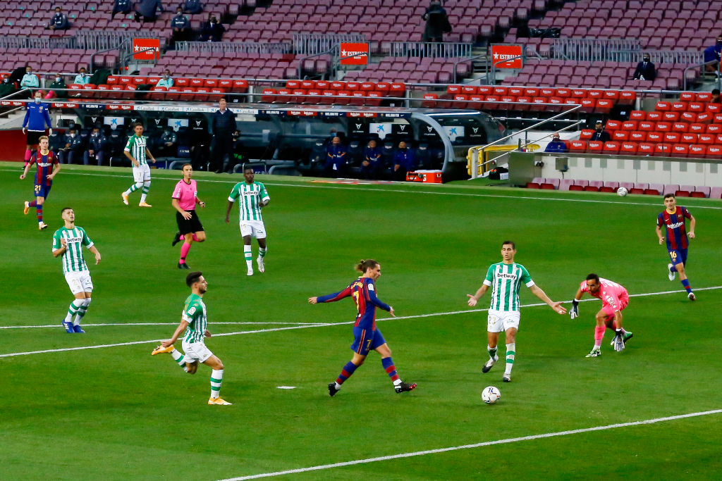 Los 45 de Messi y Lainez sin minutos: El Barcelona derrotó al Betis
