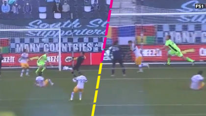 El gol "de churro" de Carlos Fierro con el San José Earthquakes en los playoffs de la MLS