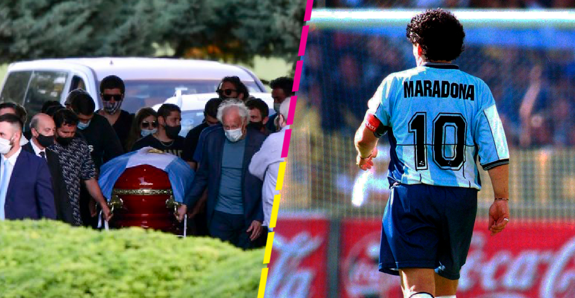 ¡Adiós al D10S del futbol! Maradona fue sepultado al lado de su madre y de su padre tras un día caótico