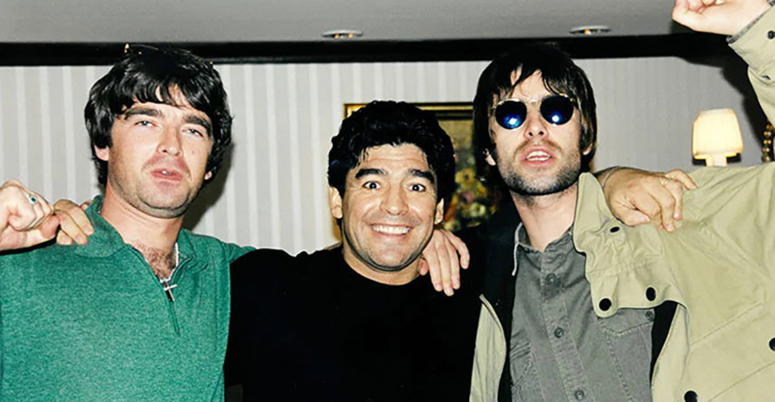 "Era una locura": El día en que Oasis conoció a Diego Armando Maradona