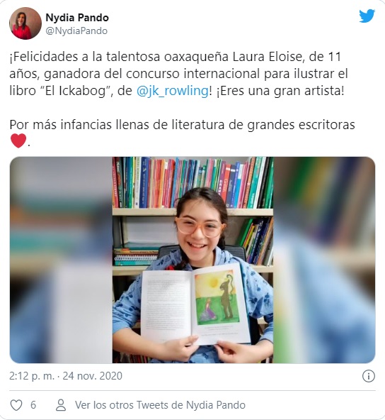 ¡Orgullo nacional! Niñas mexicanas ilustran “The Ikabog”, el nuevo libro de J.K. Rowling