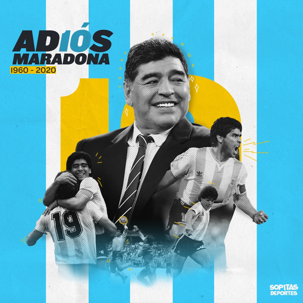 Murió Diego Armando Maradona