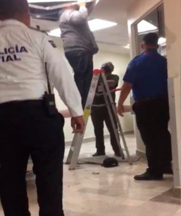 Y en Monterrey: Paciente intenta escapar por los ductos de ventilación en hospital 