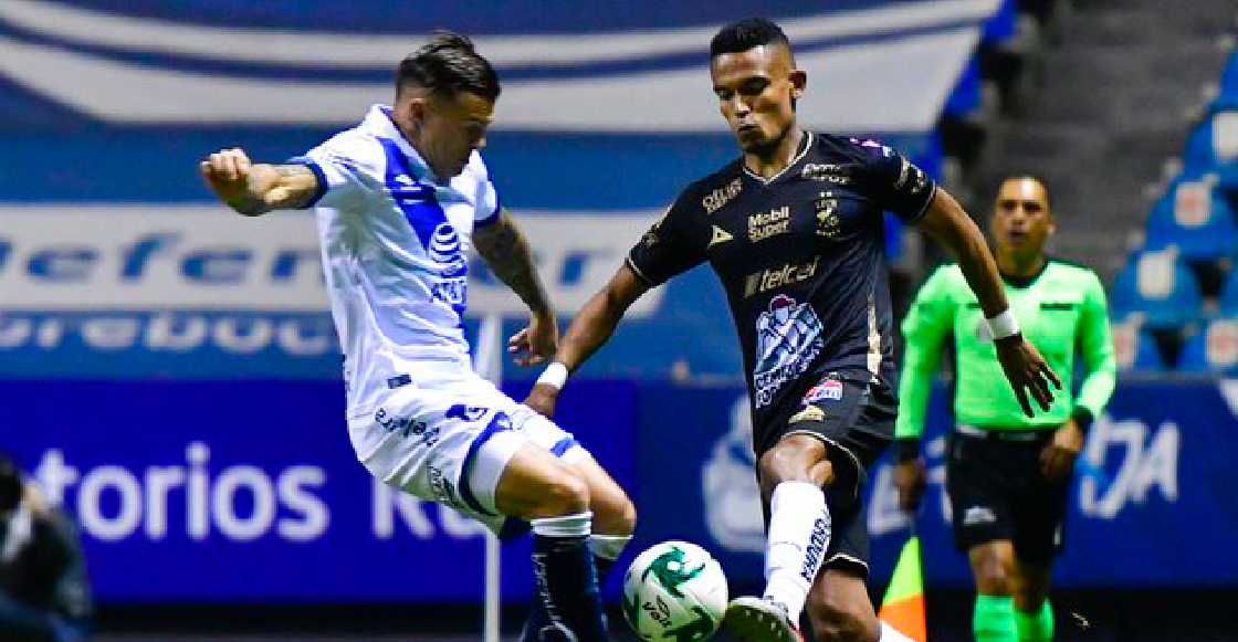 Los goles con los que Puebla sorprendió al León en el arranque de la Liguilla