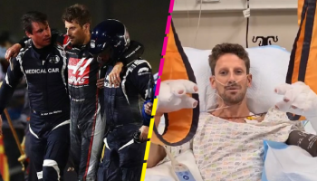 Las primeras palabras de Grosjean tras sobrevivir del accidente del Gran Premio de Baréin