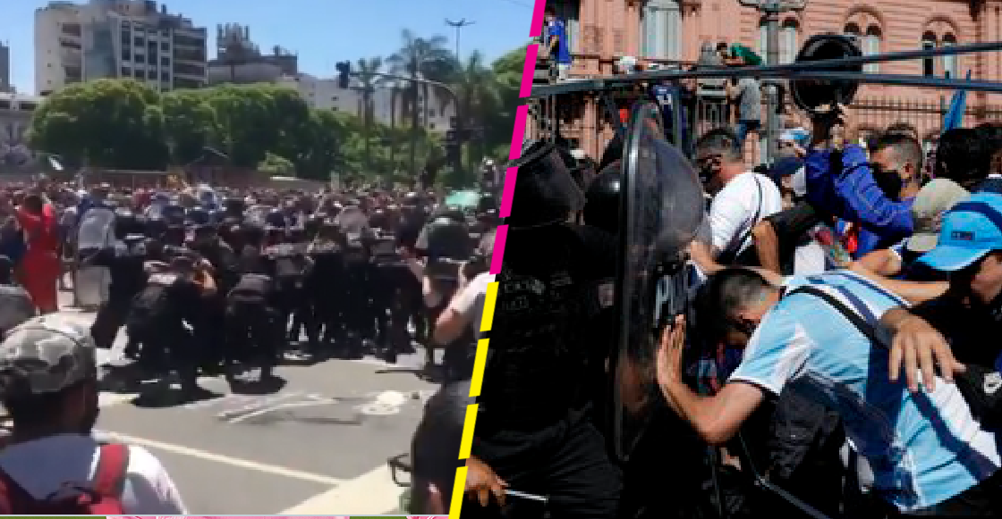 Disturbios entre aficionados y policía obligar a cancelar el velorio público de Maradona