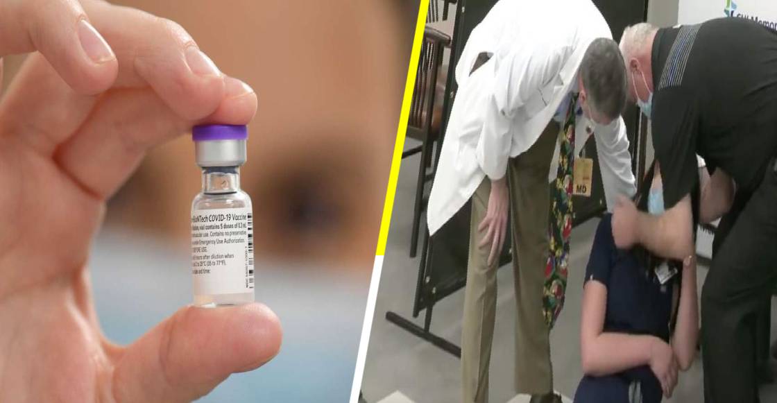 Algofobia: La razón por la que una enfermera se desmayó al recibir la vacuna de Pfizer