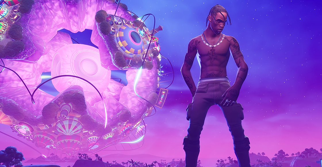 Esto fue lo que ganó Travis Scott por el concierto que dio en 'Fornite'