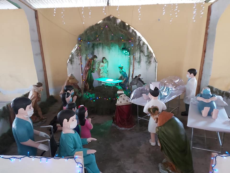Iglesia de Tabasco incluye al personal médico en su nacimiento