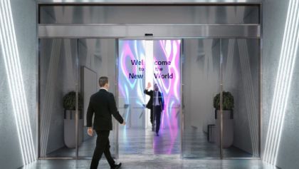 LG planea lanzar puertas corredizas de vidrio con tecnología OLED integrada