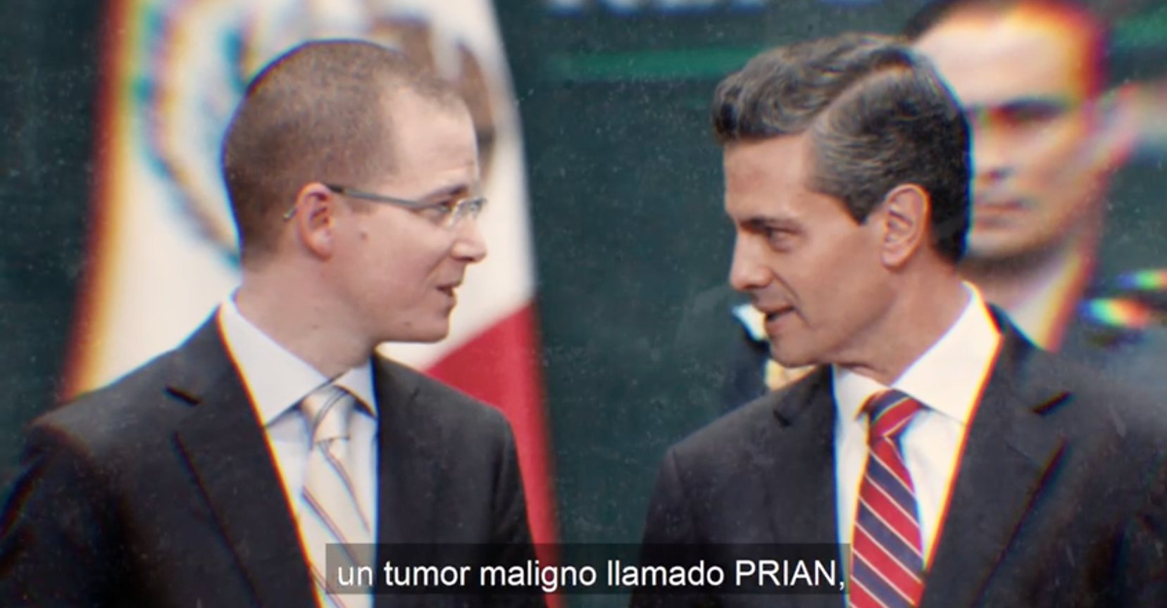 "Extirpemos el tumor de México" dice Morena en spot sobre alianza de PAN, PRI y PRD