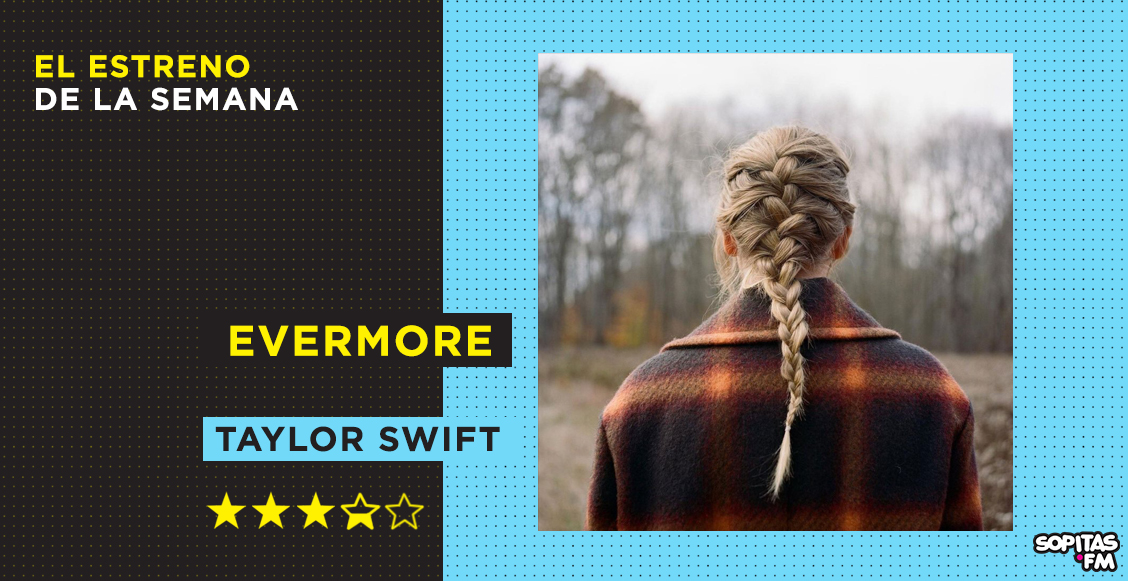 Taylor Swift lanza nuevo disco titulado 'evermore'