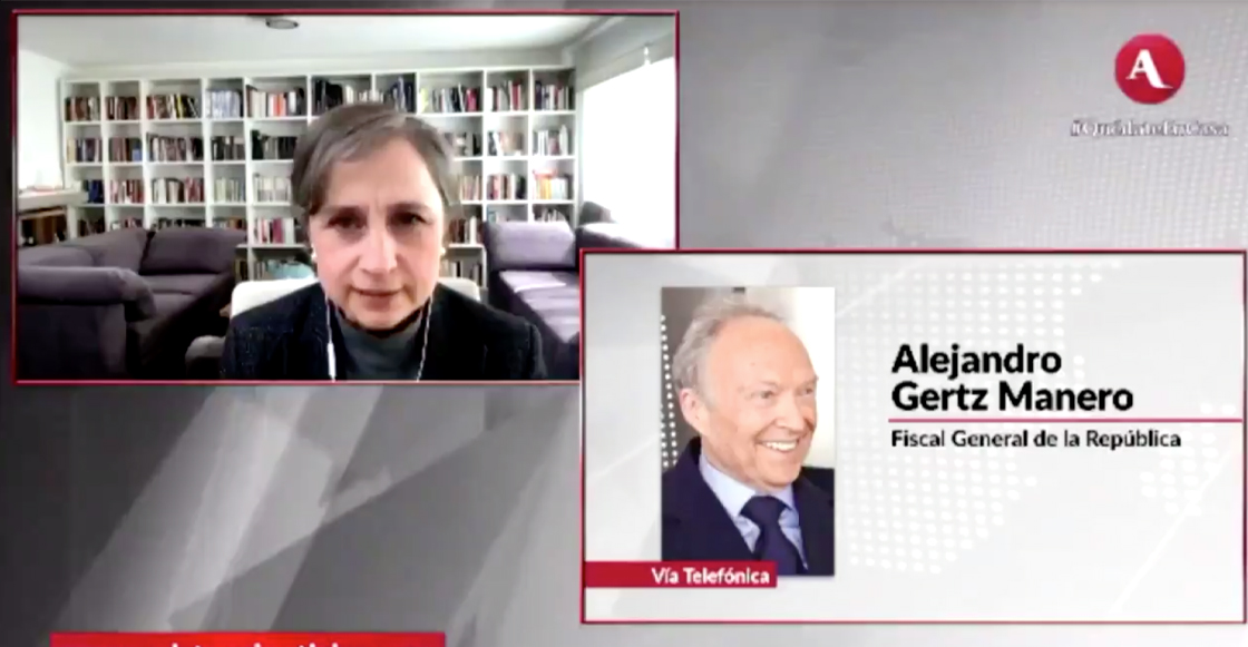 Entrevista de Aristegui a Gertz Manero