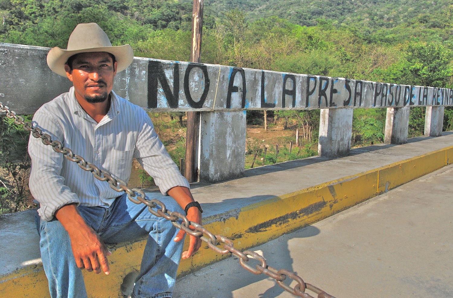 Fidel Heras defensor comunitario