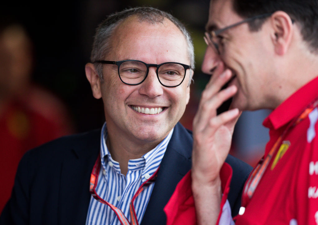 Stefano Domenicali Formula 1 CEO