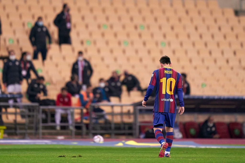 Messi expulsión con Barcelona