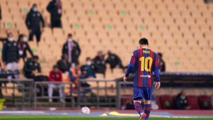Messi expulsión con Barcelona