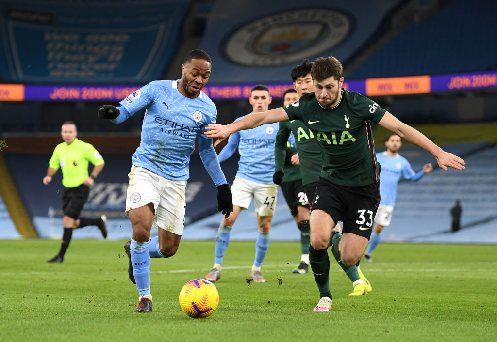 Raheem Sterling vs Ben Davies