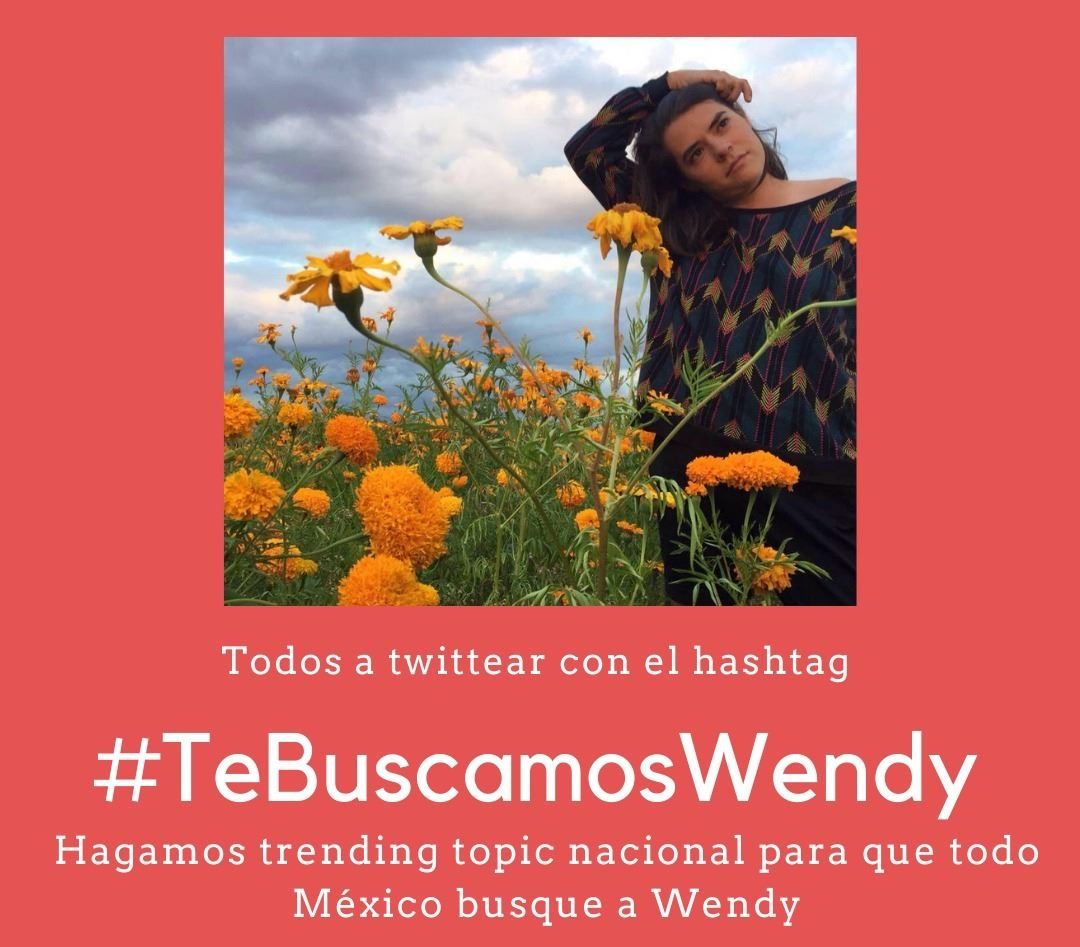 Wendy Sanchez personas desaparecidas 1