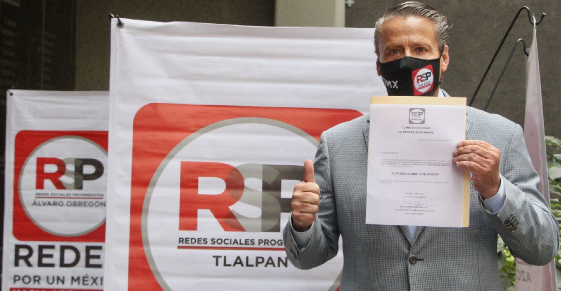 Alfredo Adame ya se registró para ser Diputado Federal por Tlalpan