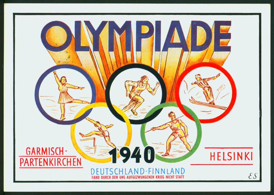 1940 Los Juegos Olímpicos que Tokio y Helsinki no pudieron organizar