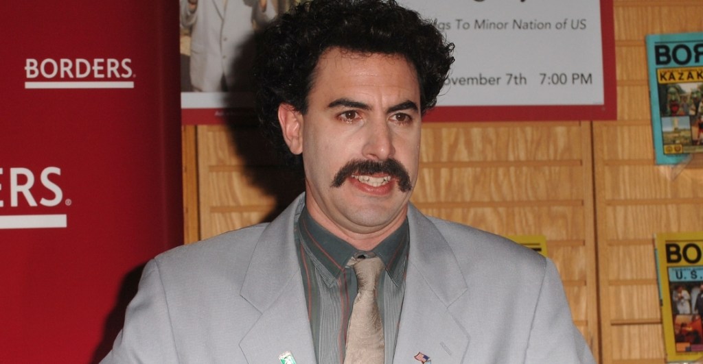¡Ándele! Sacha Baron Cohen demanda a empresa cannábica por usar a Borat en su publicidad