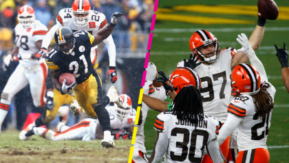 Cleveland cobra revancha de las hhumillantes eliminaciones ante los Steelers en 1995 y 2002