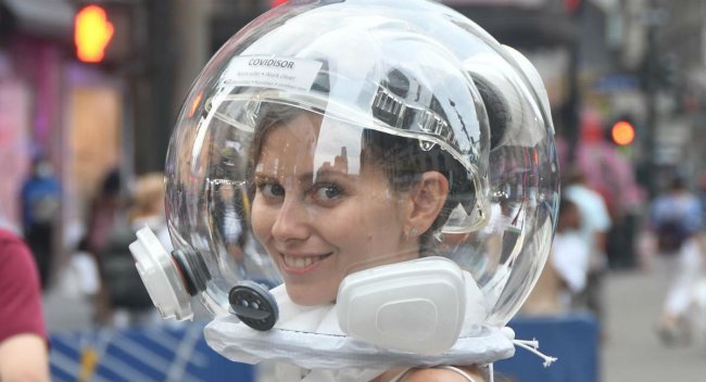 ¡Sonríe! Este casco es la forma más segura de ir al dentista durante la pandemia