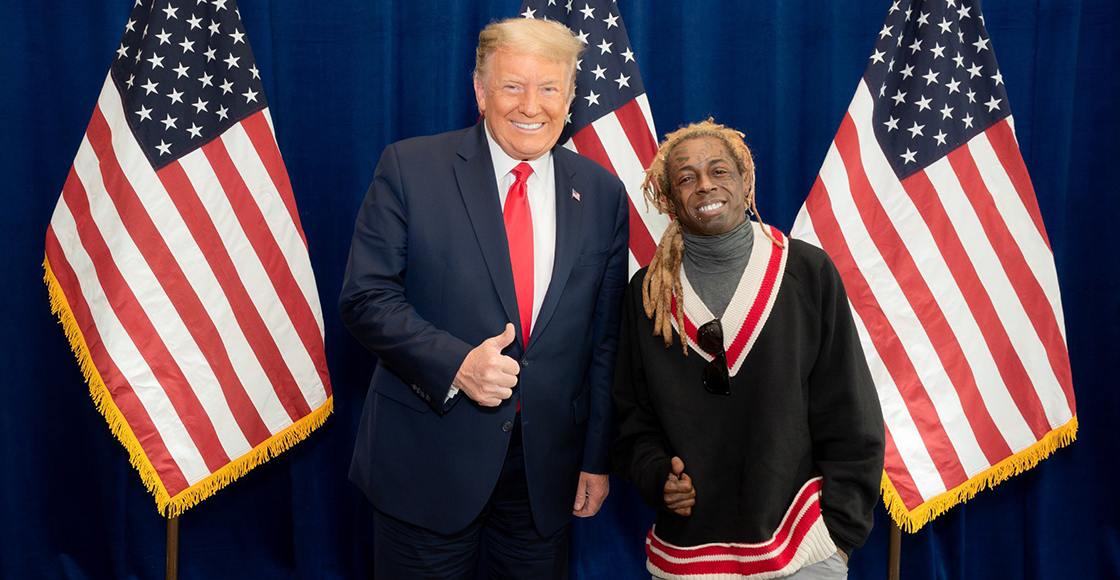 Donald Trump indulta a Lil Wayne antes de partir de la Casa Blanca