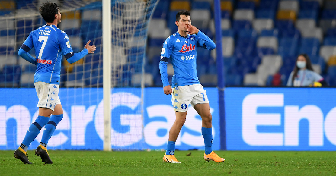 ¡Descolgada y bombazo! El golazo del 'Chucky' Lozano al Spezia en la Coppa Italia